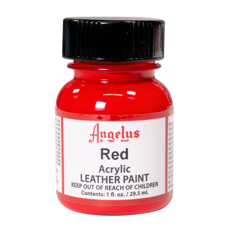 Angelus Leather Paint 1 Oz Red - Image 1